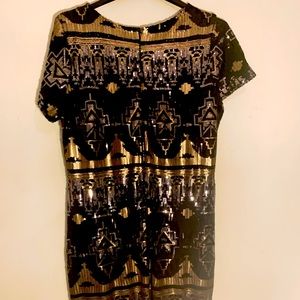 Sequins Shift Dress